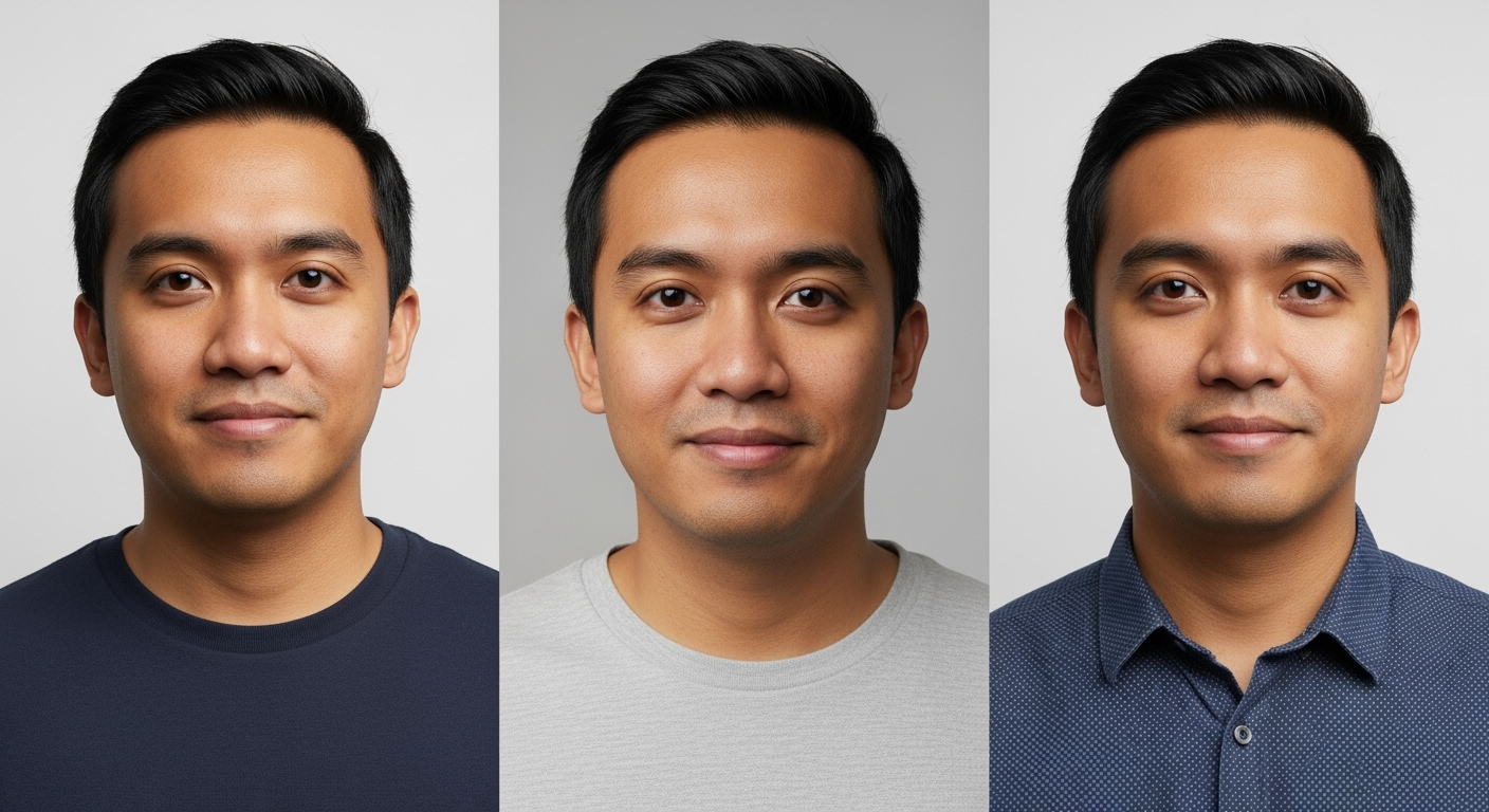 Postingan terkait: Create a consistent portrait of a male character. 
Age: 32 years old. 
Gender: Male. 
Ethnicity: Southeast Asian. 
Body type: Average build. 
Skin tone: Medium tan. 
Hair: Short black, neat style. 
Face: Oval shape, sharp jawline, friendly expression. 
Eyes: Dark brown, calm and confident. 
Outfit: Casual modern shirt. 
Style: Photorealistic headshot, clean background, high resolution, natural lighting. 

Include metadata for consistency: 
Name: Arif Setiawan 
Profession: Entrepreneur 
Hobby: Gardening and caring for ornamental fish 
Personality: Calm, hardworking, family-oriented, visionary