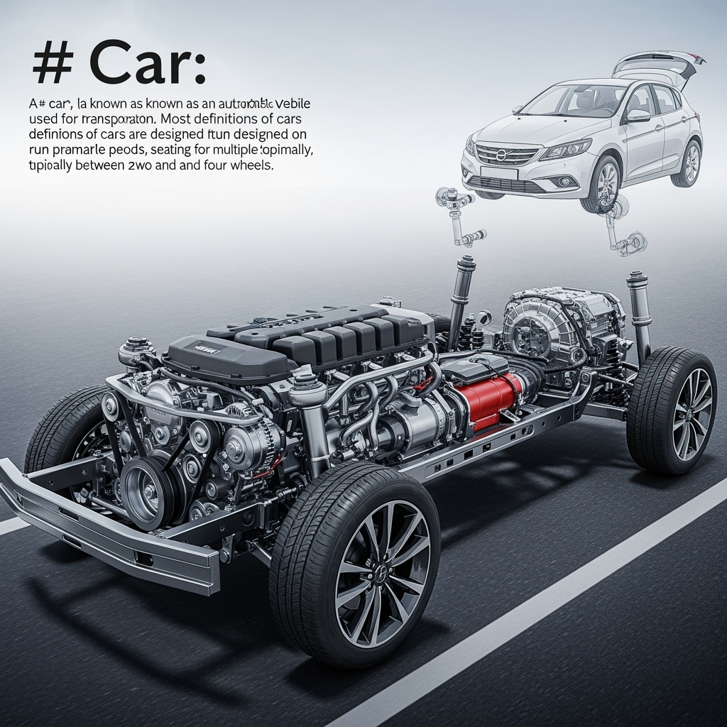 Gambar kreasi AI: car